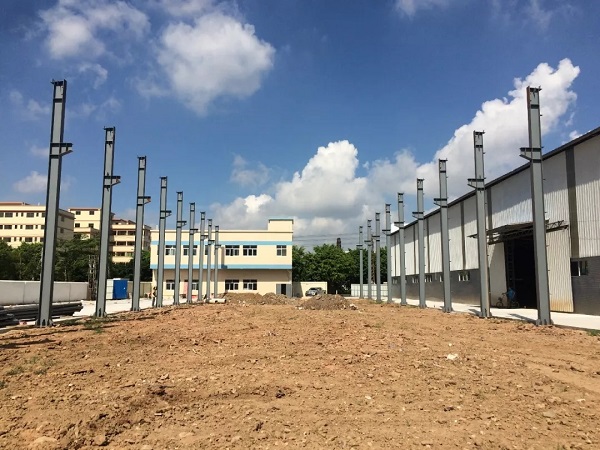 鋼結(jié)構(gòu)廠(chǎng)房施工